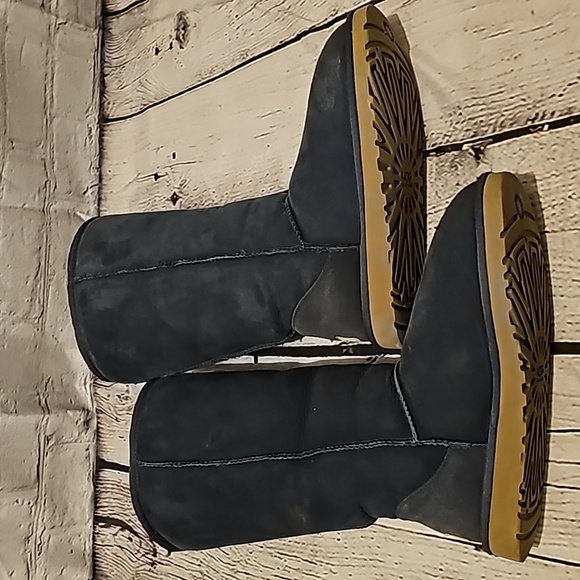Tall Navy Uggs - Picture 4 of 6